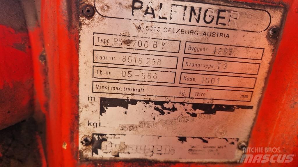 Palfinger PK 9700 Laadkranen