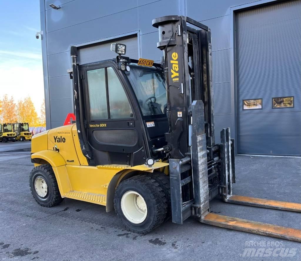 Yale GDP80VX-9 Diesel heftrucks