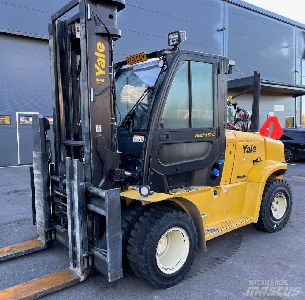Yale GDP80VX-9 Diesel heftrucks