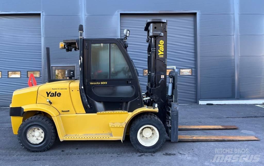 Yale GDP80VX-9 Diesel heftrucks