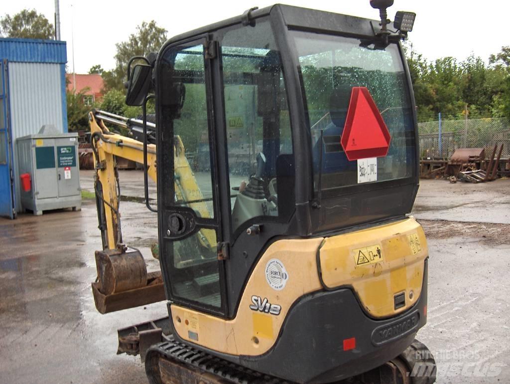 Yanmar SV 18 Minigraafmachines < 7t