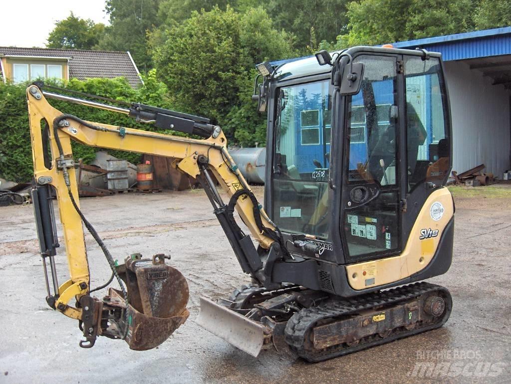 Yanmar SV 18 Minigraafmachines < 7t