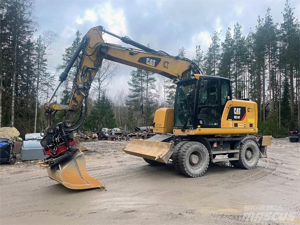 CAT M 314 F Wielgraafmachines