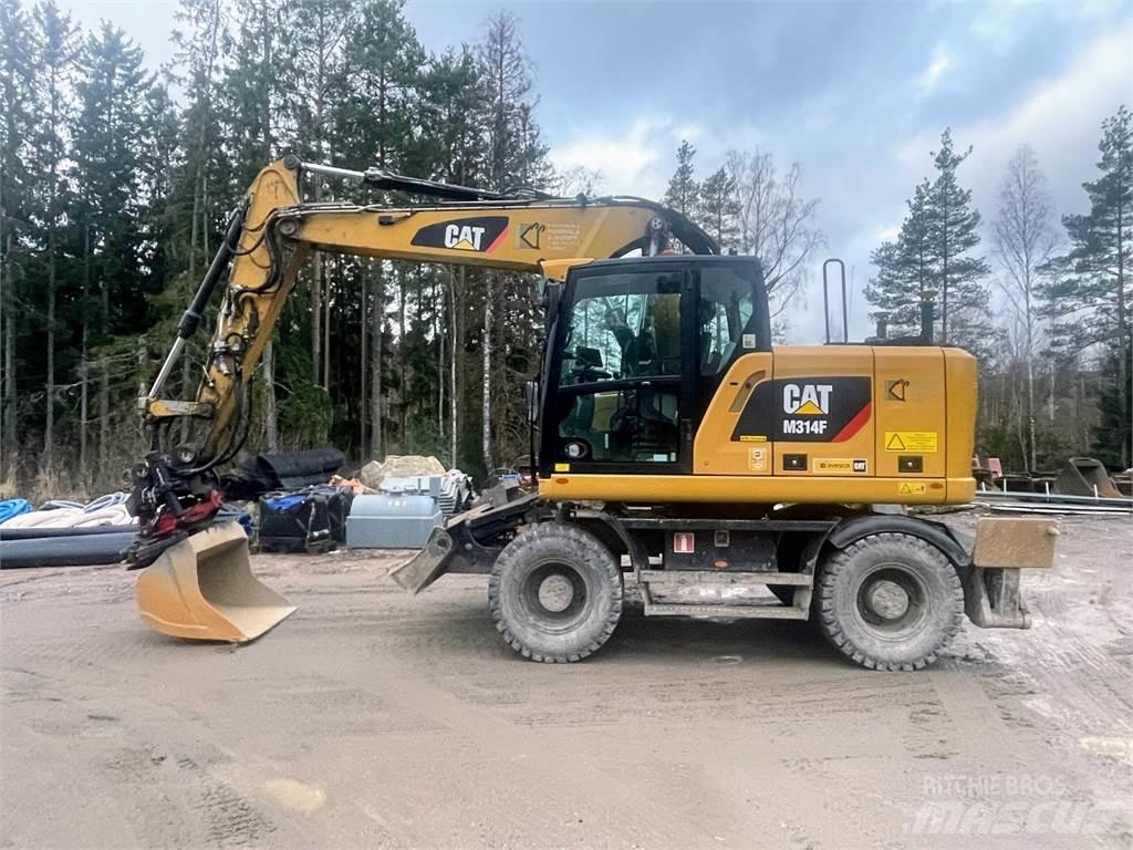 CAT M 314 F Wielgraafmachines