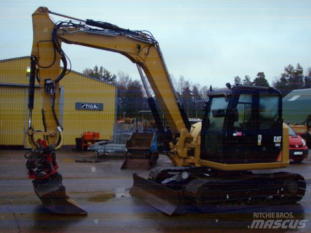 CAT 308 E 2 CR Midigraafmachines 7t - 12t
