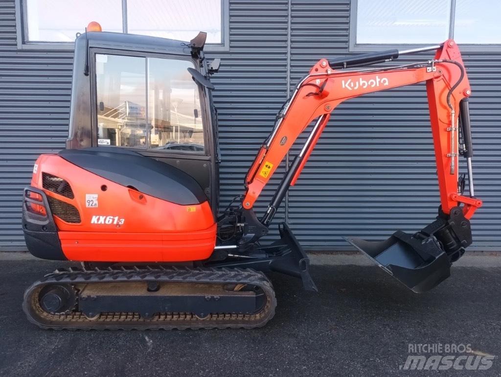 Kubota kx61-3 Minigraafmachines < 7t