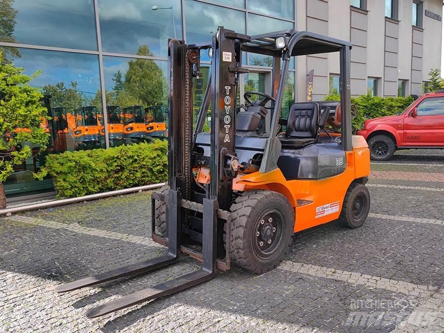 Toyota 7FG35 LPG heftrucks