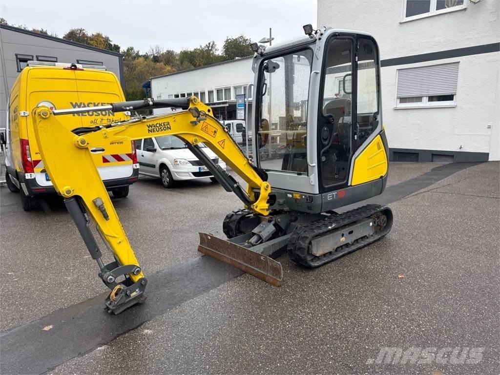 Wacker Neuson ET18 Rupsgraafmachines