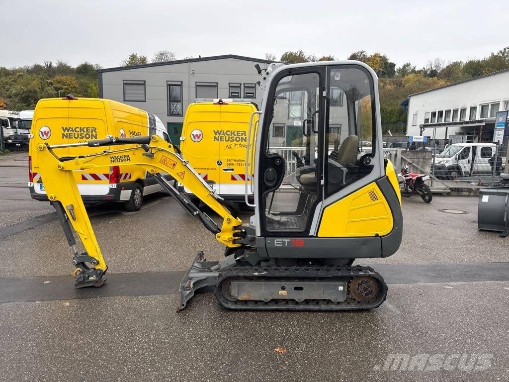 Wacker Neuson ET18 Rupsgraafmachines