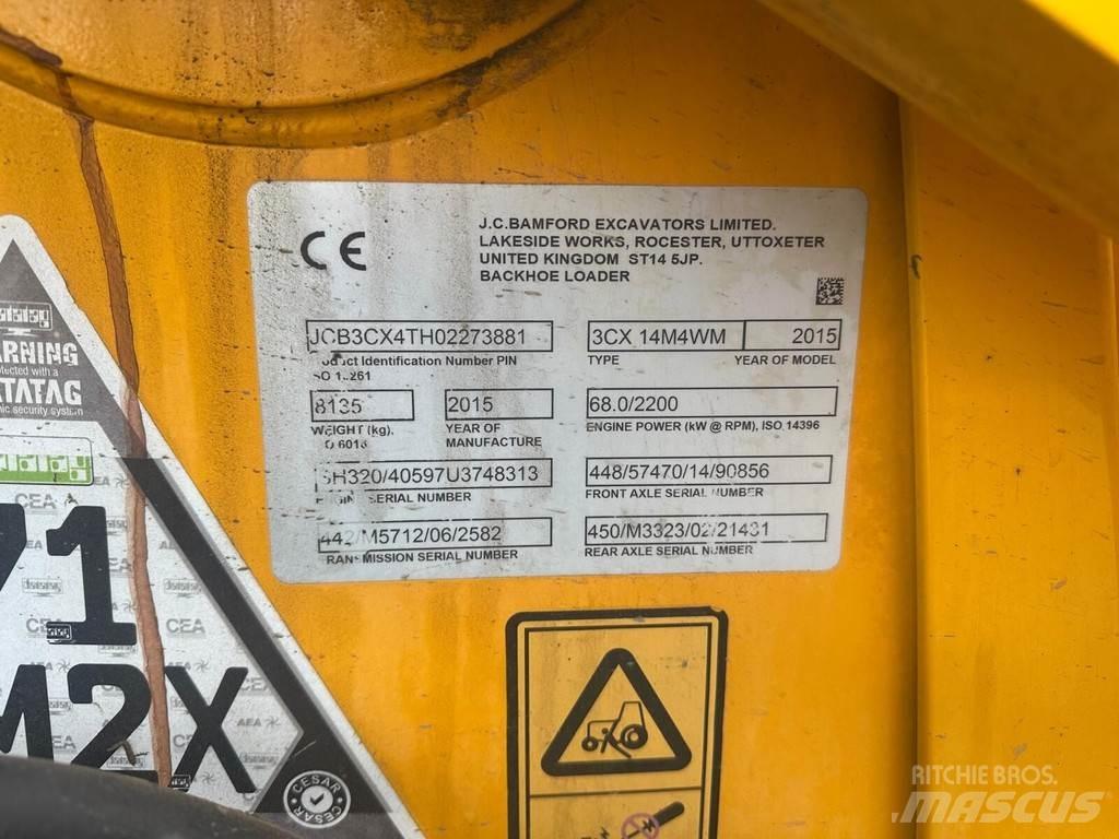 JCB 3CX 14M4WM Graaf-laadcombinaties
