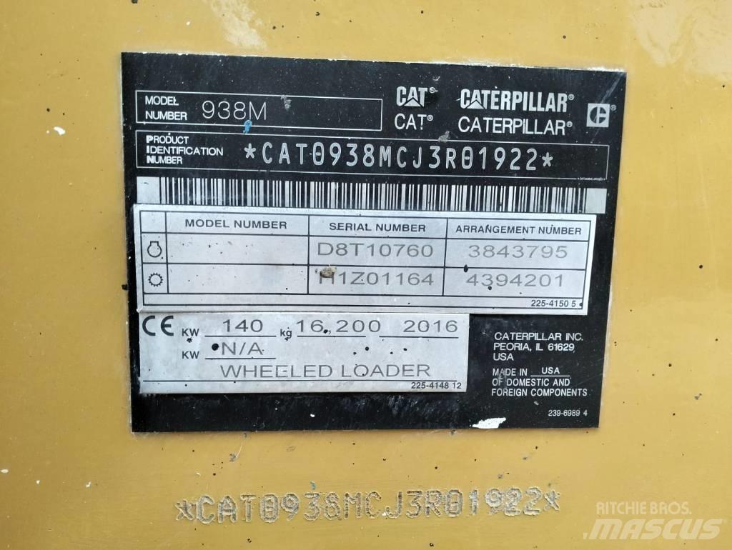 CAT 938 M Wielladers