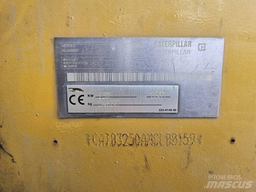 CAT 325 D Long Reach Graafmachines Long Reach