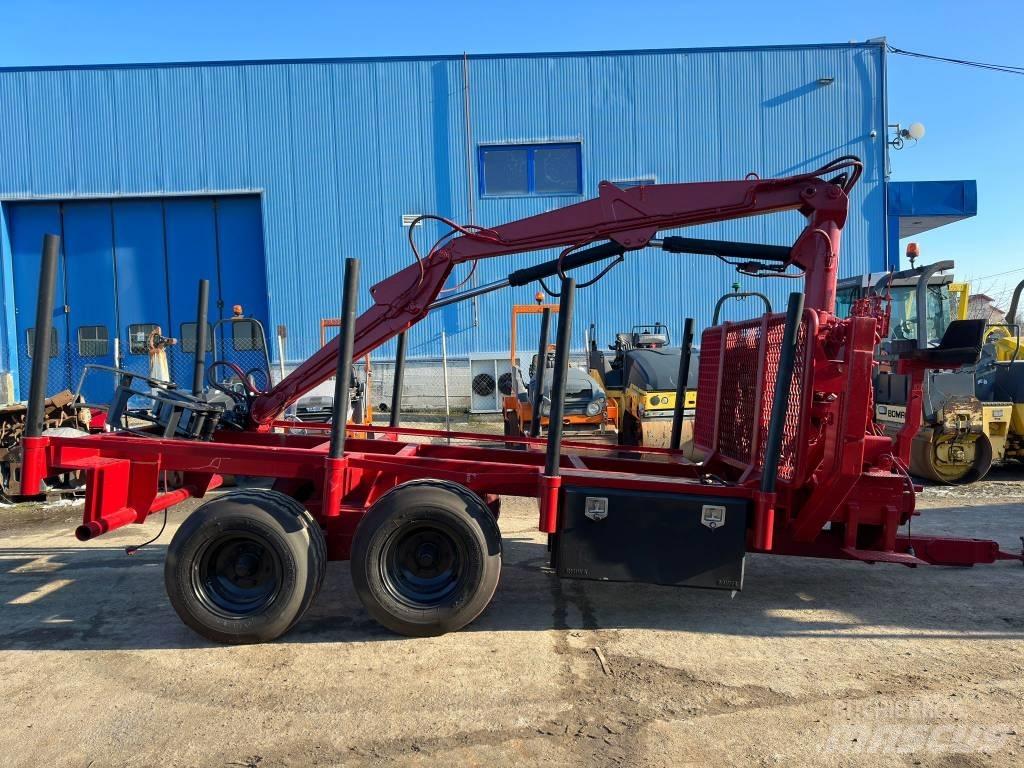Fliegl Twin Axle Hout-Aanhangers