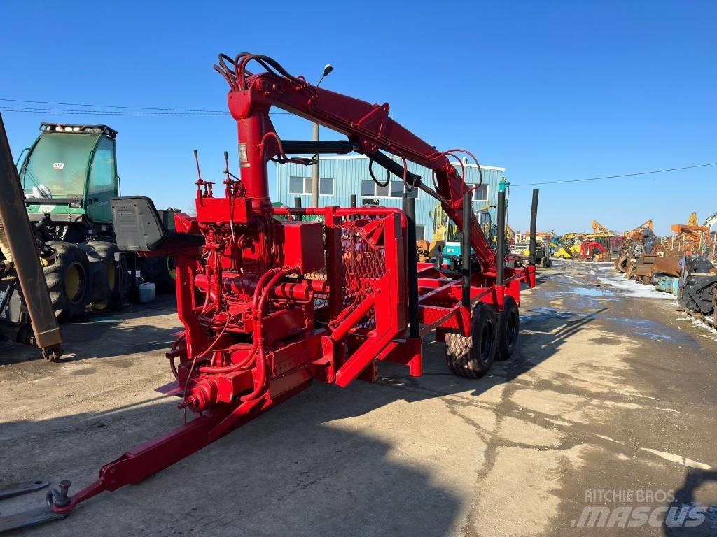 Fliegl Twin Axle Hout-Aanhangers