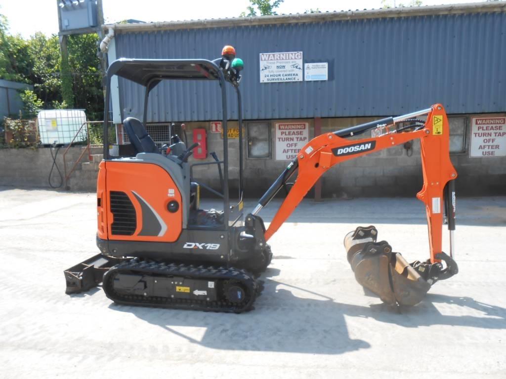 Doosan DX 19 Minigraafmachines < 7t
