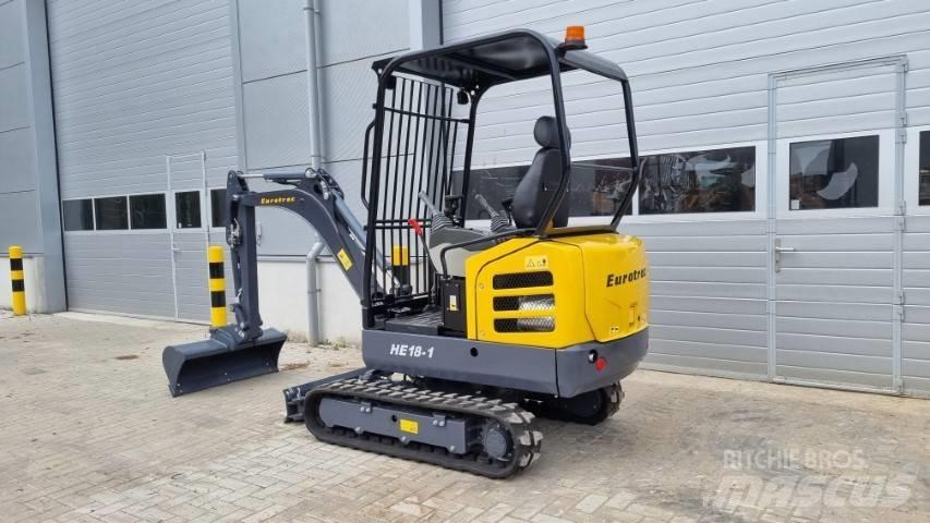 Eurotrac HE 18 Minigraafmachines < 7t
