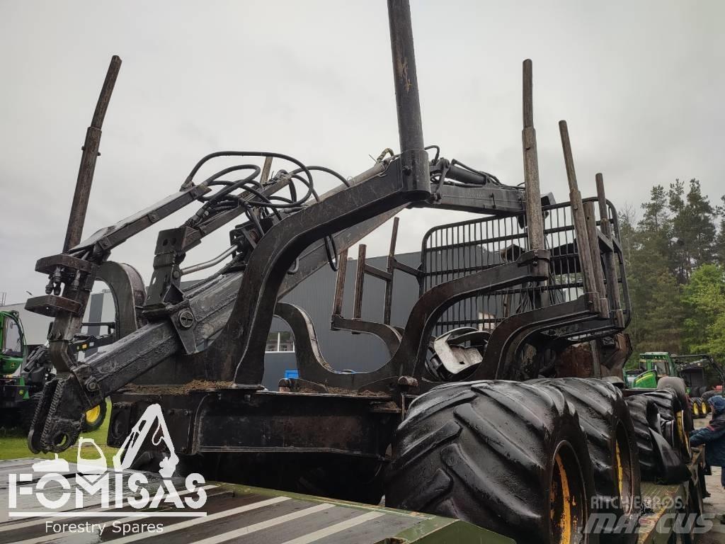 Timberjack 810B Chassis en ophanging