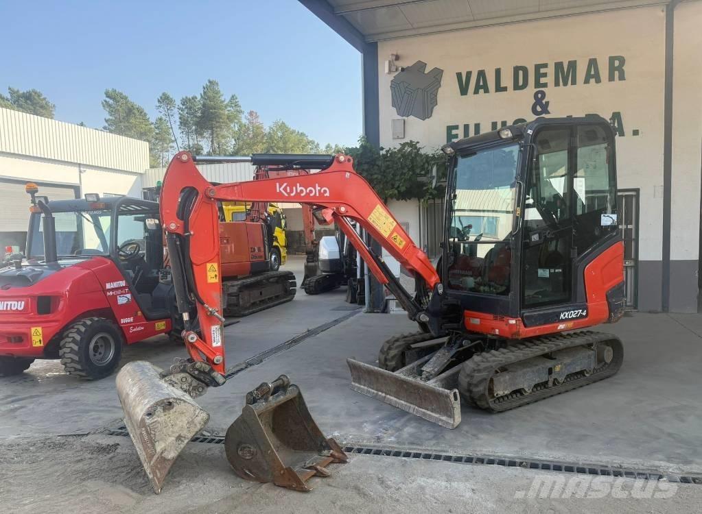 Kubota KX 027-4 Minigraafmachines < 7t