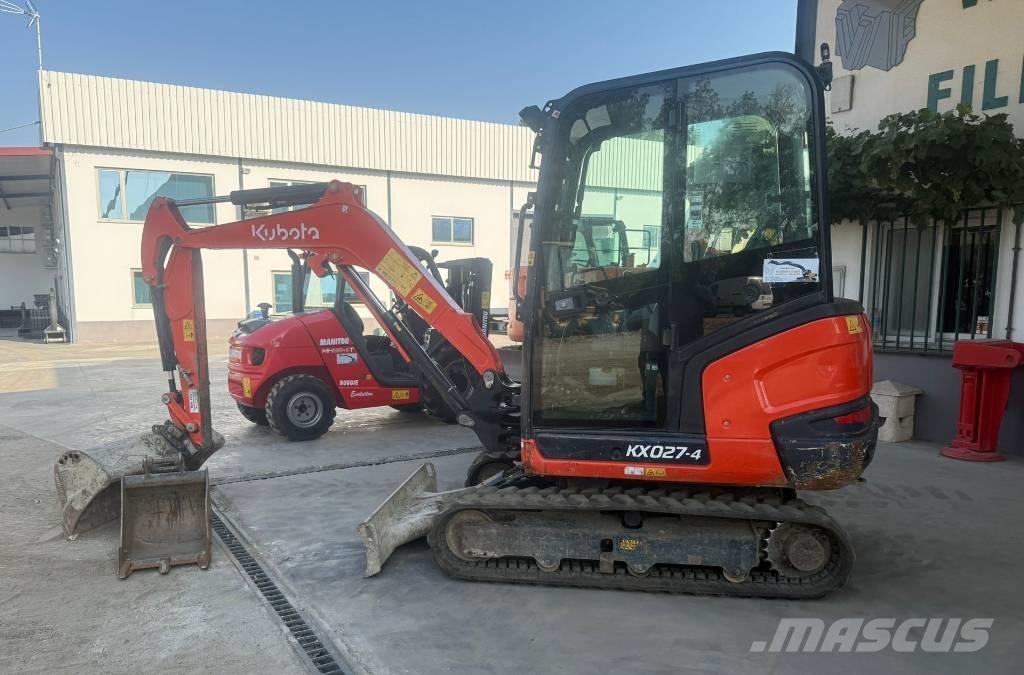 Kubota KX 027-4 Minigraafmachines < 7t