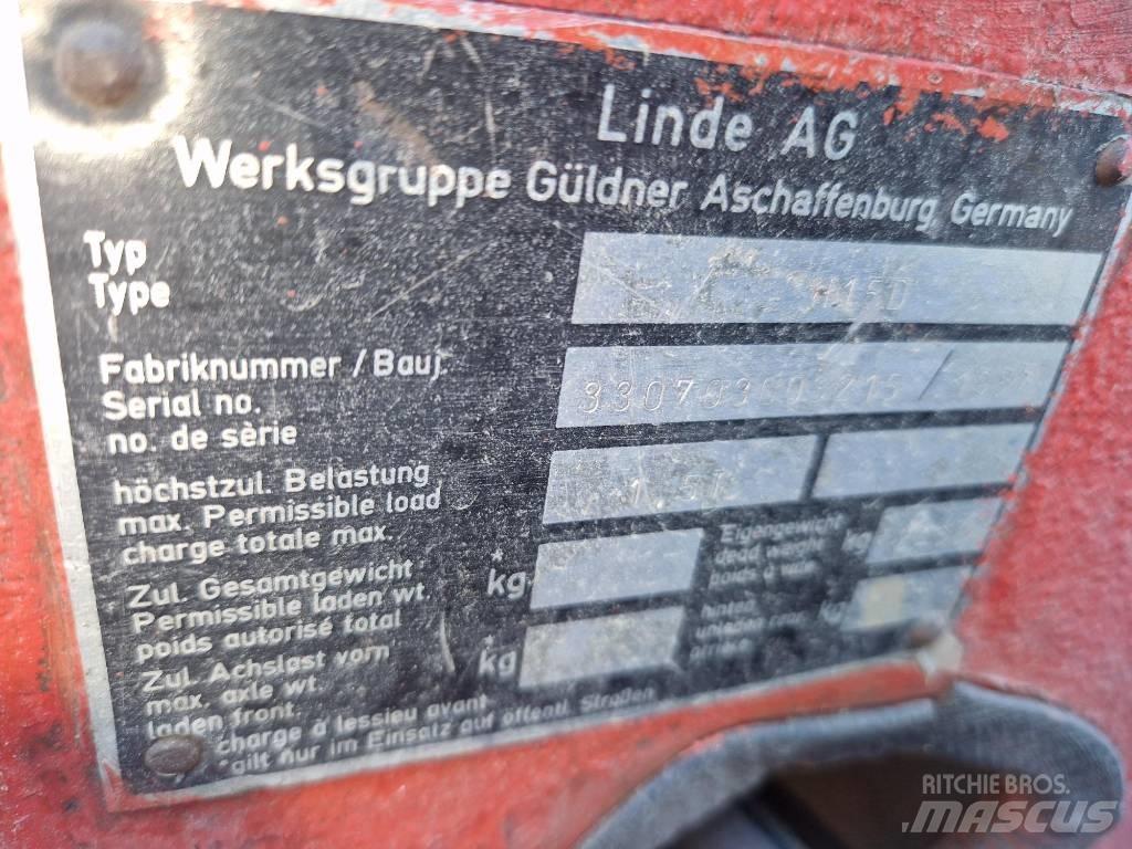 Linde H 15 D Diesel heftrucks