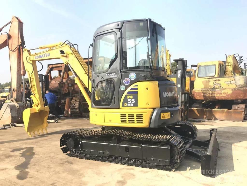 Komatsu PC 55 Rupsgraafmachines