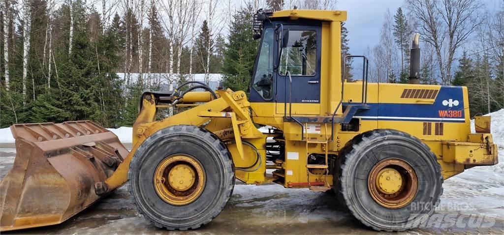 Komatsu WA380 Wielladers