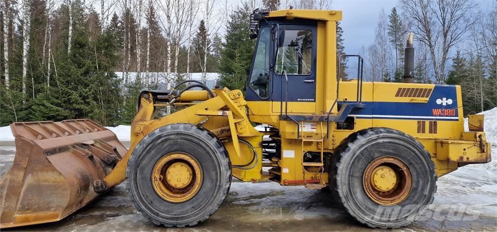 Komatsu WA380 Wielladers