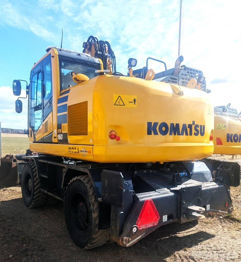 Komatsu PW160-11 Wielgraafmachines