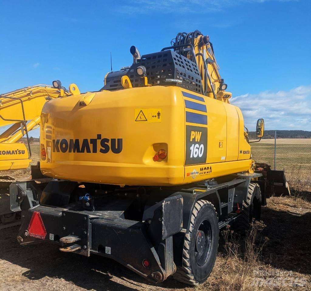 Komatsu PW160-11 Wielgraafmachines