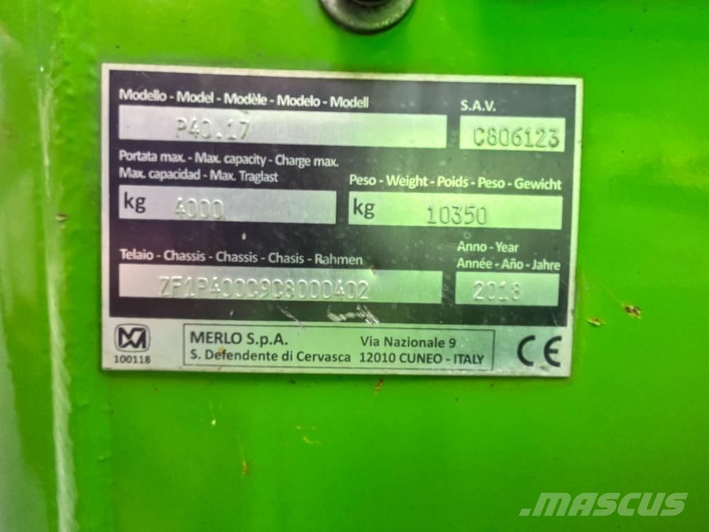 Merlo P 40.17 Verreikers