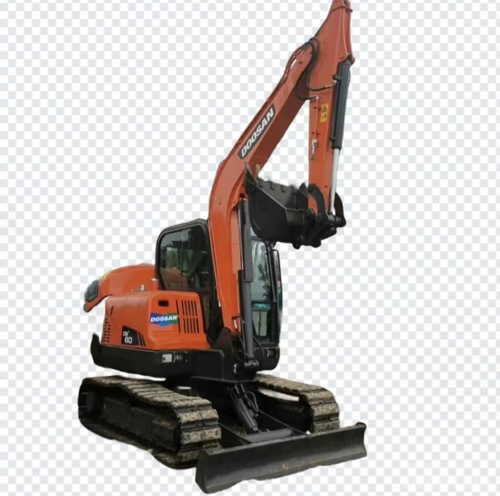Doosan DX60 Minigraafmachines < 7t
