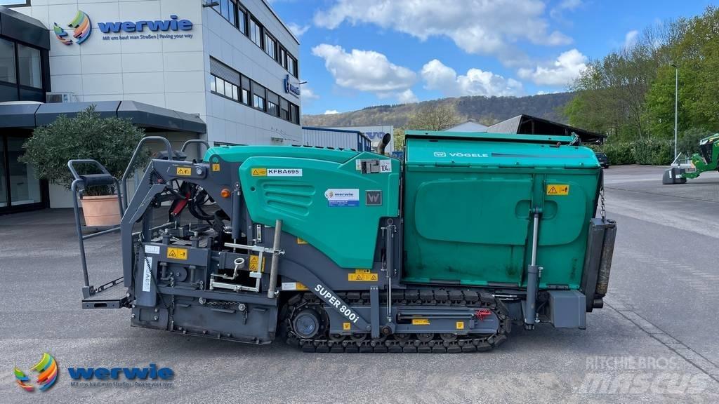 Vögele Super 800i Asfaltafwerkmachines