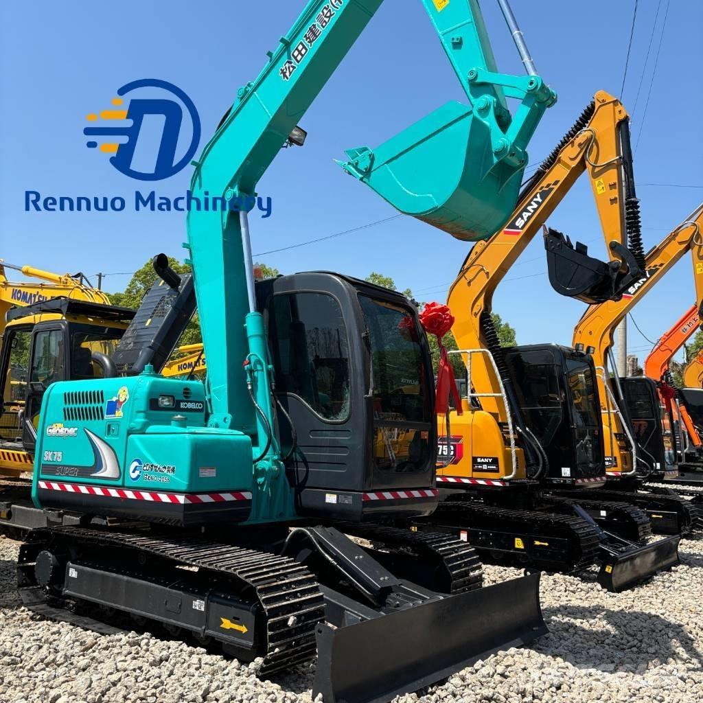 Kobelco SK75 Rupsgraafmachines