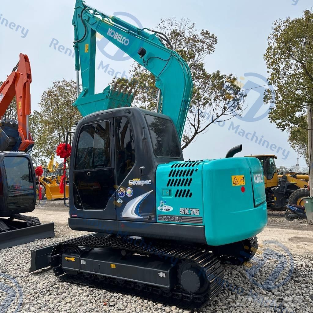 Kobelco SK75 Rupsgraafmachines