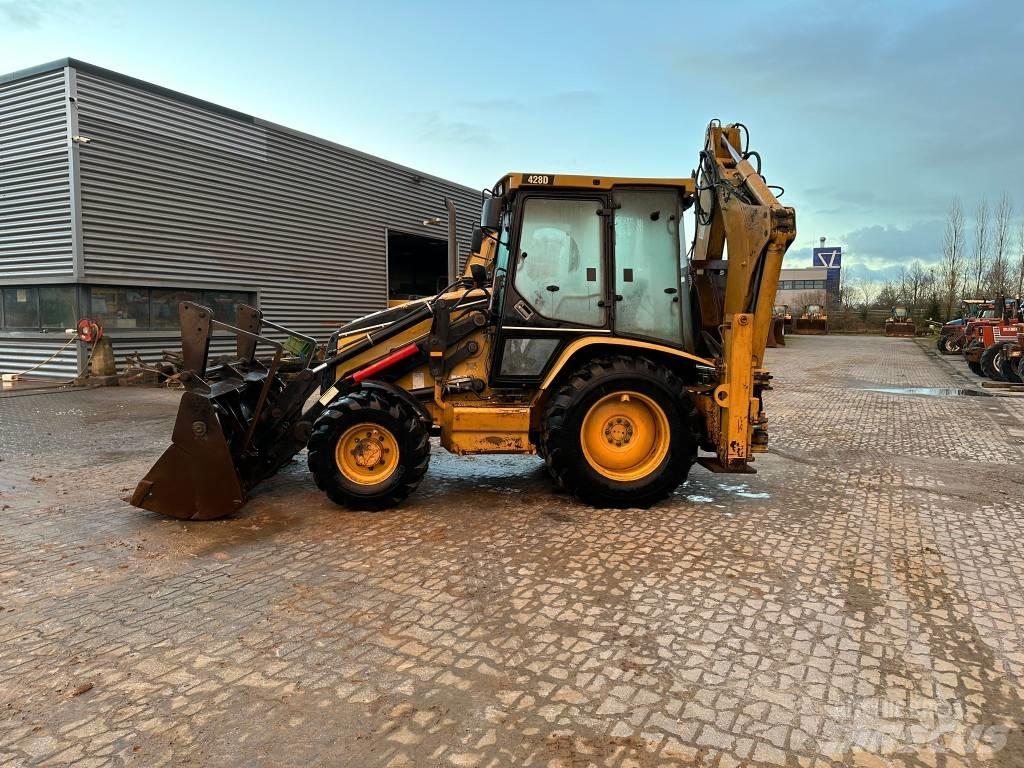 CAT 428D Graaf-laadcombinaties