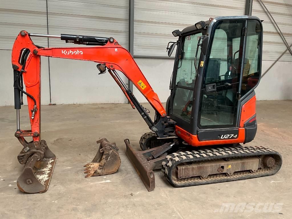 Kubota U 27-4 Minigraafmachines < 7t