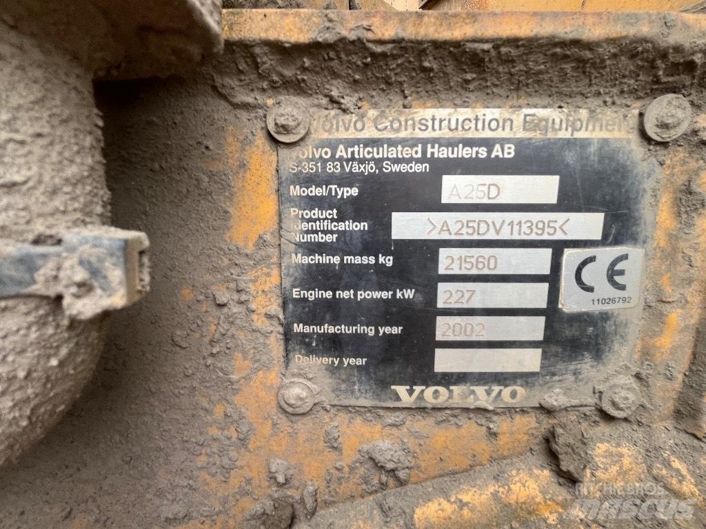 Volvo A 25 D Knik dumptrucks