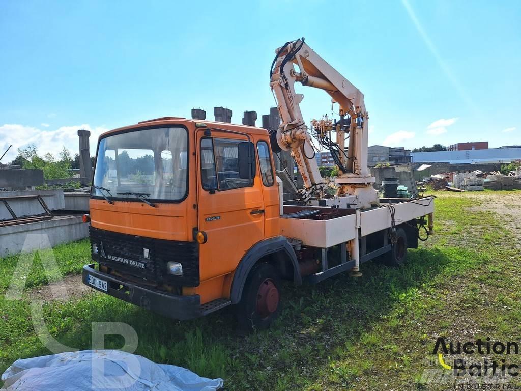 Magirus 130 M 8 Platte bakwagens
