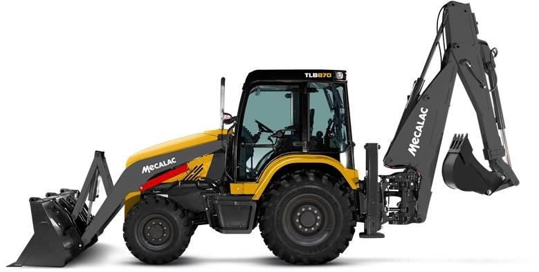 Mecalac TLB870 Graaf-laadcombinaties