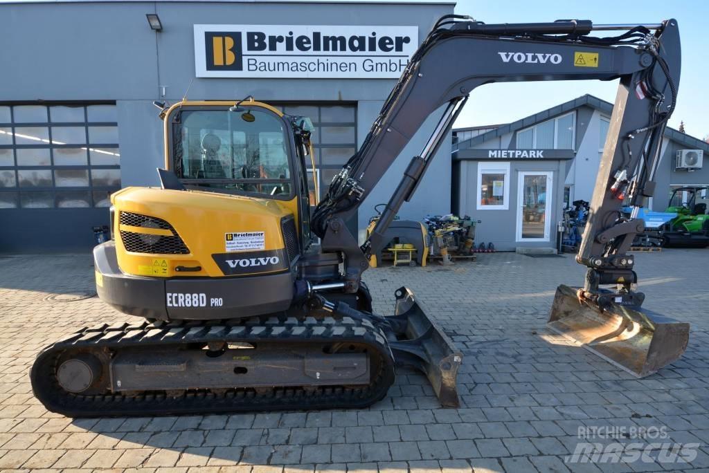 Volvo ECR 88 D Pro Midigraafmachines 7t - 12t