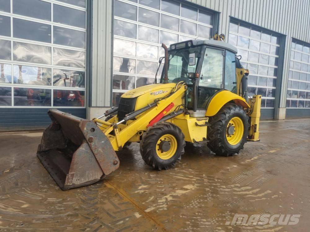 New Holland B 100 C Graaf-laadcombinaties