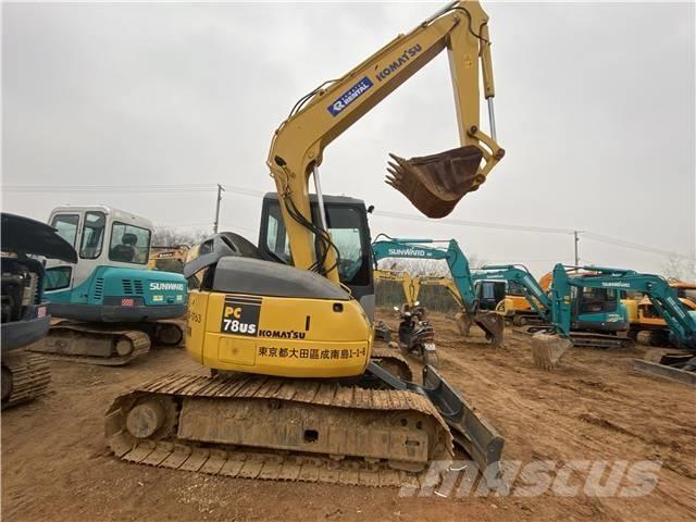 Komatsu pc70-8 Rupsgraafmachines