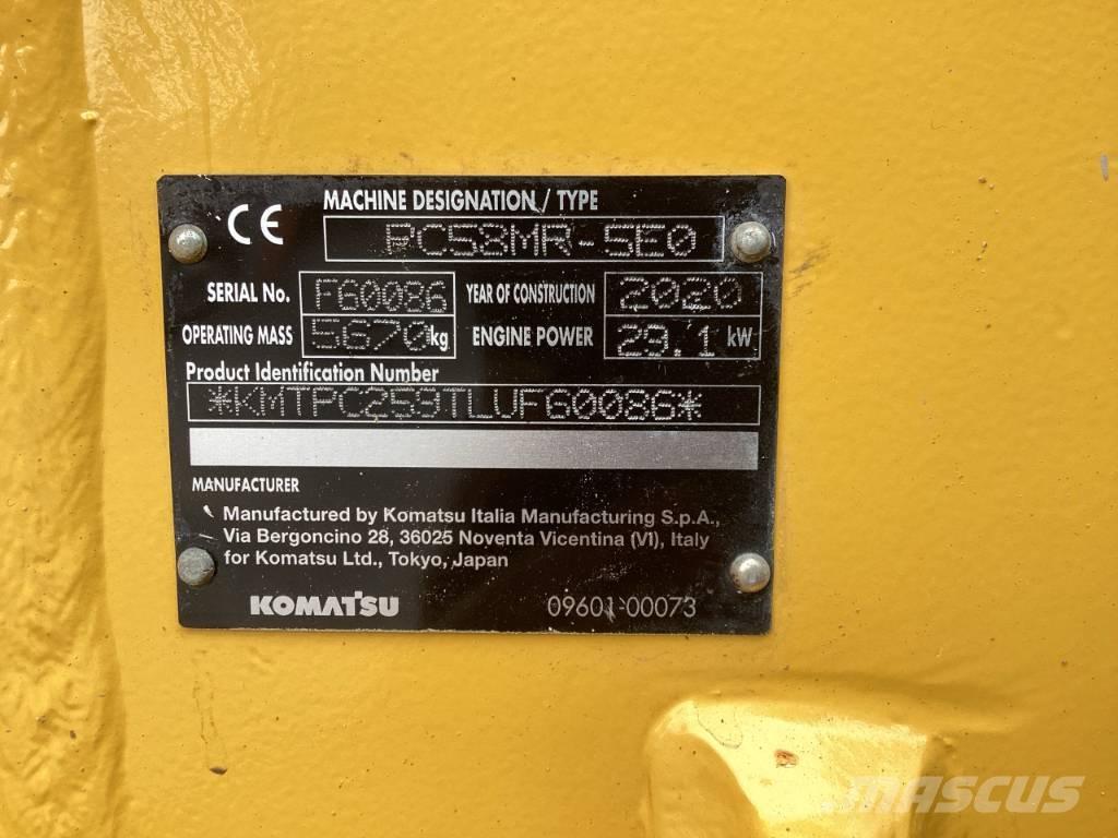 Komatsu PC 58 MR-5E0 Minigraafmachines < 7t