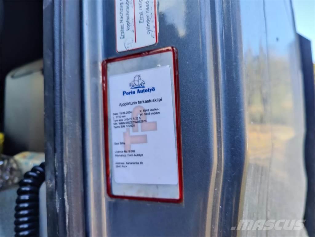 MAN TG-A 18.363 Platte bakwagens