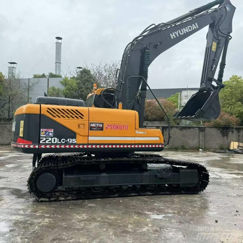 Hyundai R220LC-9S Rupsgraafmachines