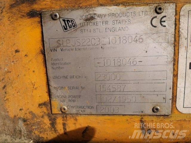 JCB JS 220 LS Rupsgraafmachines