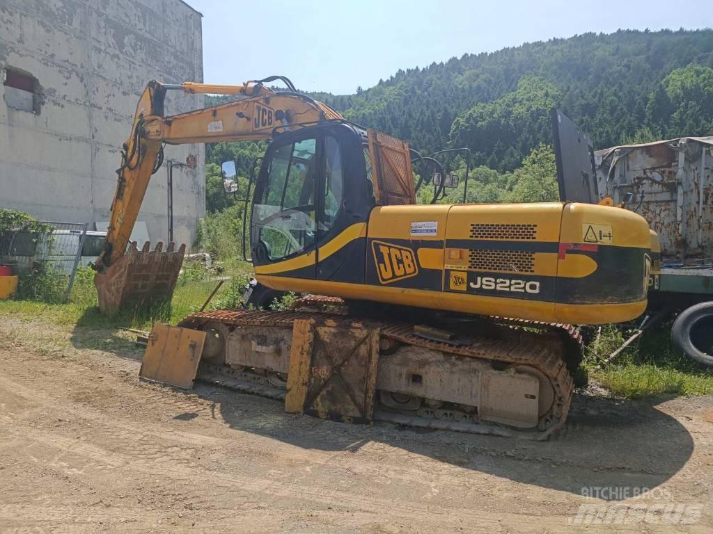 JCB JS 220 LS Rupsgraafmachines