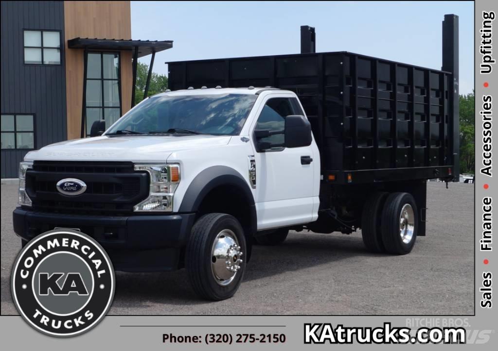 Ford F 450 XL SD Platte bakwagens