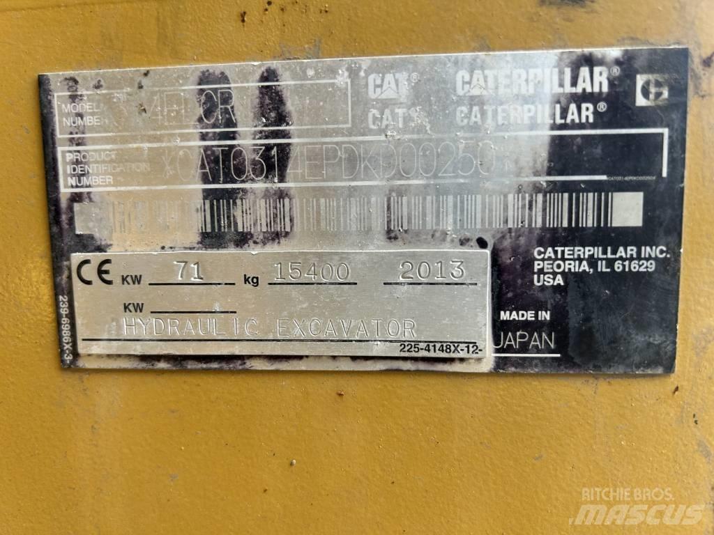 CAT 314 E LCR Rupsgraafmachines