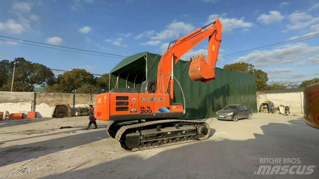 Hitachi ZX 200 Rupsgraafmachines